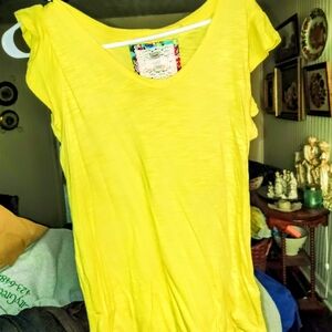 Bright Yellow Women's Short Sleeve Tee by Cupio